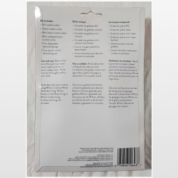 New Cookie Decorating Hearts & XO 12 Piece Kit - Picture 11 of 16